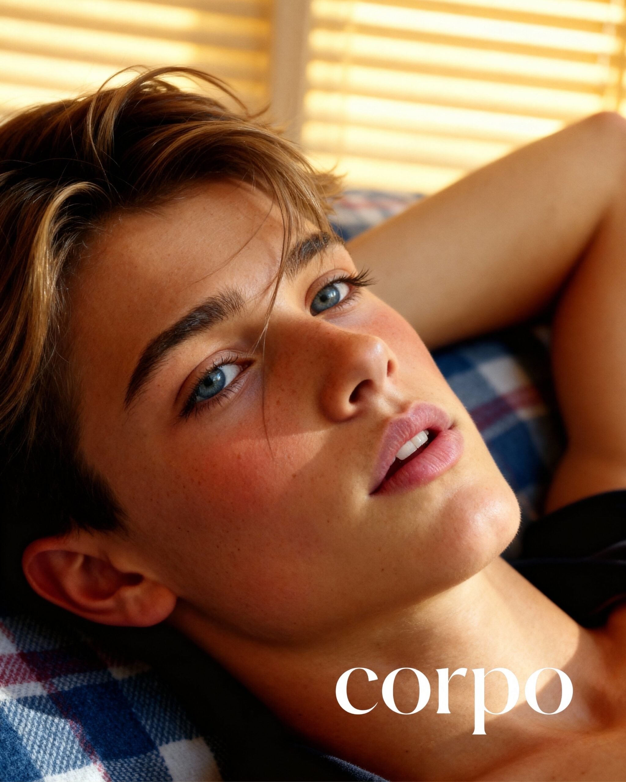 First portraits of Diego Bergsen in Madrid, captured by French photographer Thierry, featuring a classic and natural editorial style.