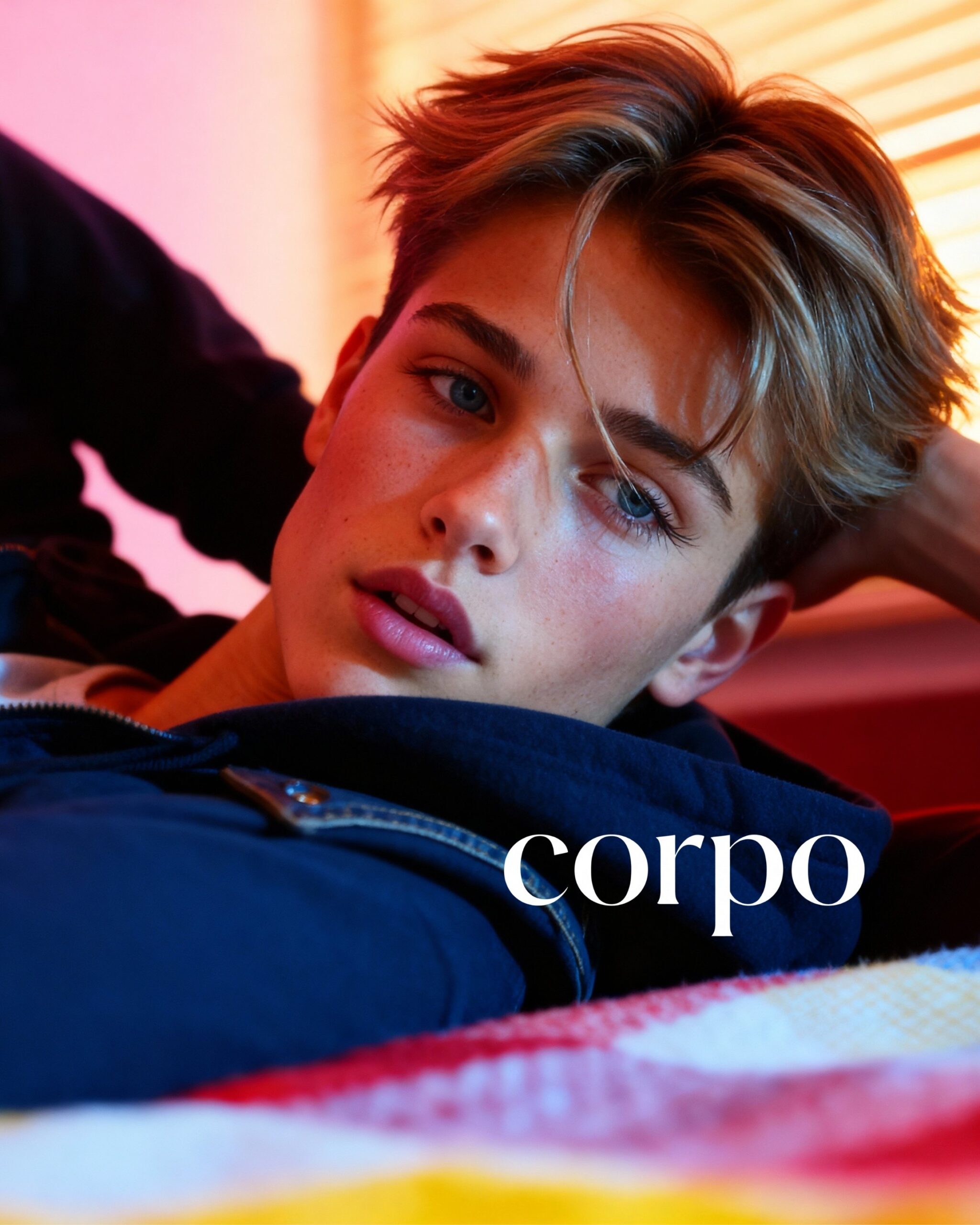 First portraits of Diego Bergsen in Madrid, captured by French photographer Thierry, featuring a classic and natural editorial style.